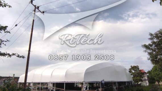 Jasa Pembuatan Kanopi Membran di Cimahi, Solusi Kanopi Modern yang Kuat dan Estetik