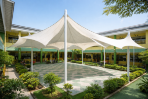 Jasa Pembuatan Kanopi Membran di Johar Baru Jakarta Pusat – Solusi Kanopi Modern, Estetik, dan Tahan Lama