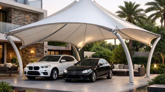 Jasa Pembuatan Kanopi Membran di Menteng Jakarta Pusat, Solusi Atap Modern untuk Bangunan Elegan