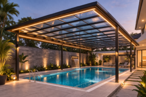 Jasa Pembuatan Kanopi Membran di Kutai Barat Kalimantan Timur yang Kuat dan Estetik