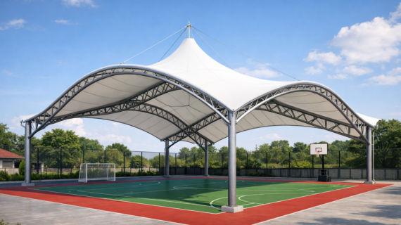 Jasa Pembuatan Kanopi Membran di Kutai Timur Kalimantan Timur yang Profesional dan Bergaransi