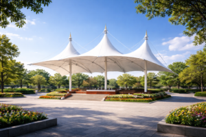 Jasa Pembuatan Kanopi Membran di Pontianak Selatan Kalimantan Barat Berpengalaman & Bergaransi