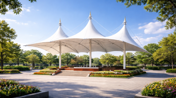 Jasa Pembuatan Kanopi Membran di Pontianak Selatan Kalimantan Barat Berpengalaman & Bergaransi