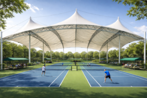 Jasa Pembuatan Kanopi Membran di Sambas Kalimantan Barat: Solusi Estetik & Tahan Cuaca