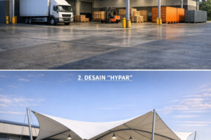 Jasa Pembuatan Kanopi Membran di Banjar Kalimantan Selatan Profesional, Estetik & Tahan Lama