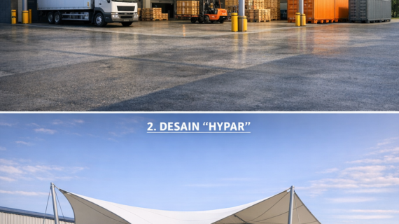 Jasa Pembuatan Kanopi Membran di Banjar Kalimantan Selatan Profesional, Estetik & Tahan Lama