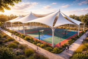 Jasa Pembuatan Kanopi Membran di Kupang Nusa Tenggara Timur – Solusi Modern, Kuat, dan Estetik