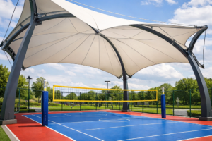 Jasa Pembuatan Kanopi Membran di Banjarbaru Kalimantan Selatan yang Kuat, Estetik, dan Tahan Lama