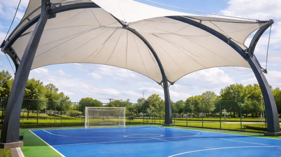 Jasa Pembuatan Kanopi Membran di Tanah Bumbu Kalimantan Selatan yang Estetik & Tahan Lama