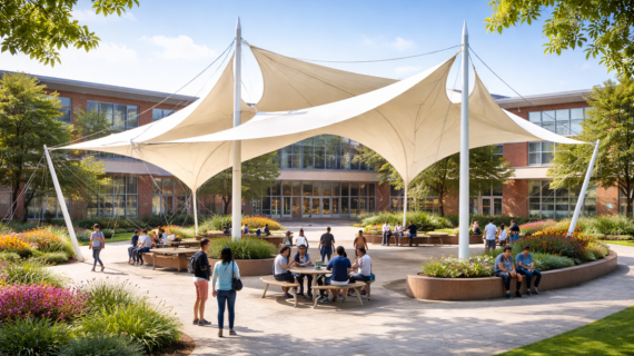 Jasa Pembuatan Kanopi Membran di Kelapa Gading Jakarta Utara | Desain Modern & Struktur Tahan Lama