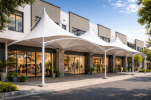 Jasa Pembuatan Kanopi Membran di Banjarmasin Kalimantan Selatan, Solusi Kanopi Modern dan Tahan Lama