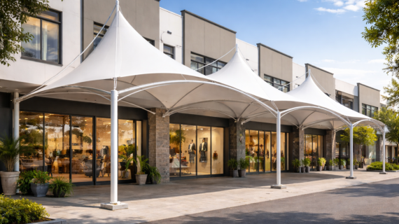 Jasa Pembuatan Kanopi Membran di Banjarmasin Kalimantan Selatan, Solusi Kanopi Modern dan Tahan Lama