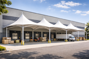 Jasa Pembuatan Kanopi Membran di Pontianak Kalimantan Barat, Solusi Kanopi Modern yang Kuat dan Elegan